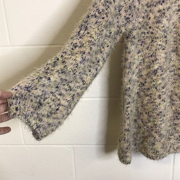 Lou & Grey Womens Confetti Sweater Speckled Fuzzy Soft Long Sleeve Size Medium - Picture 3 of 10